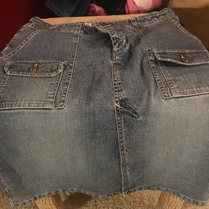 Denim skirt